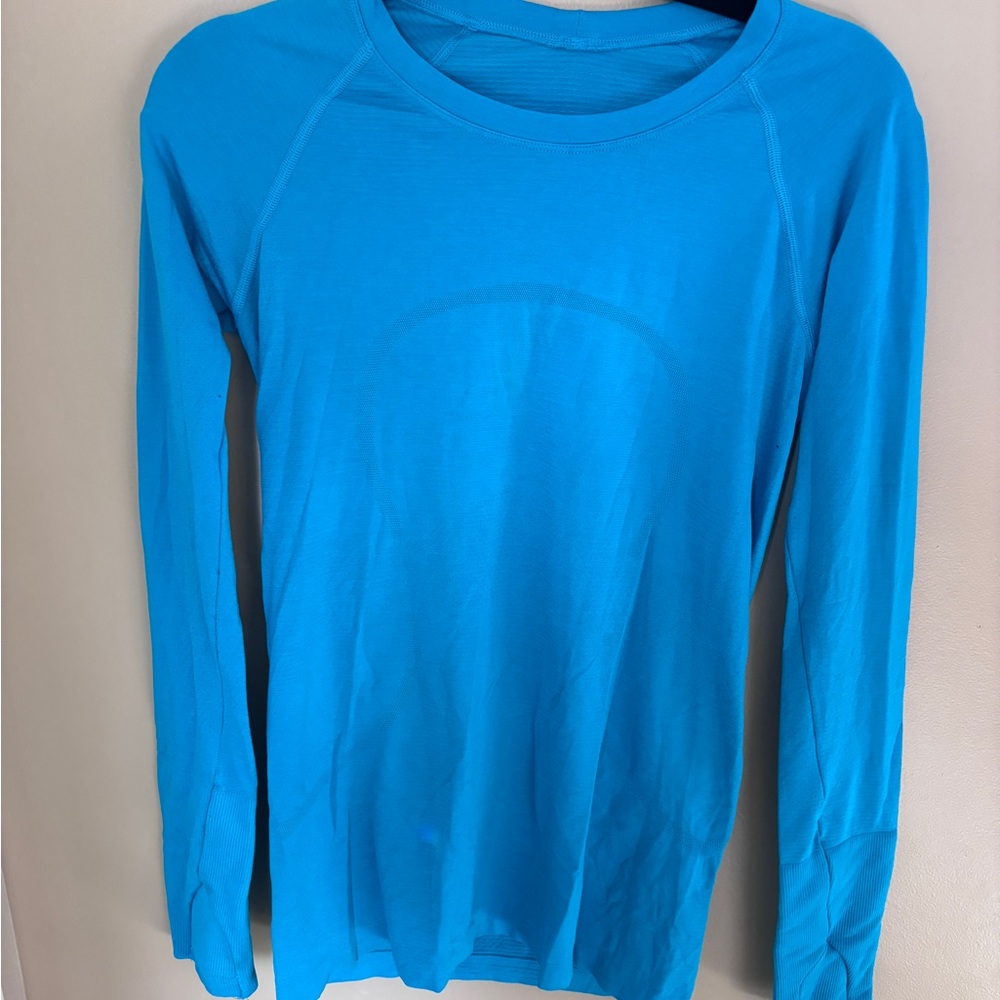 Lululemon LS Swiftly Tech Aqua